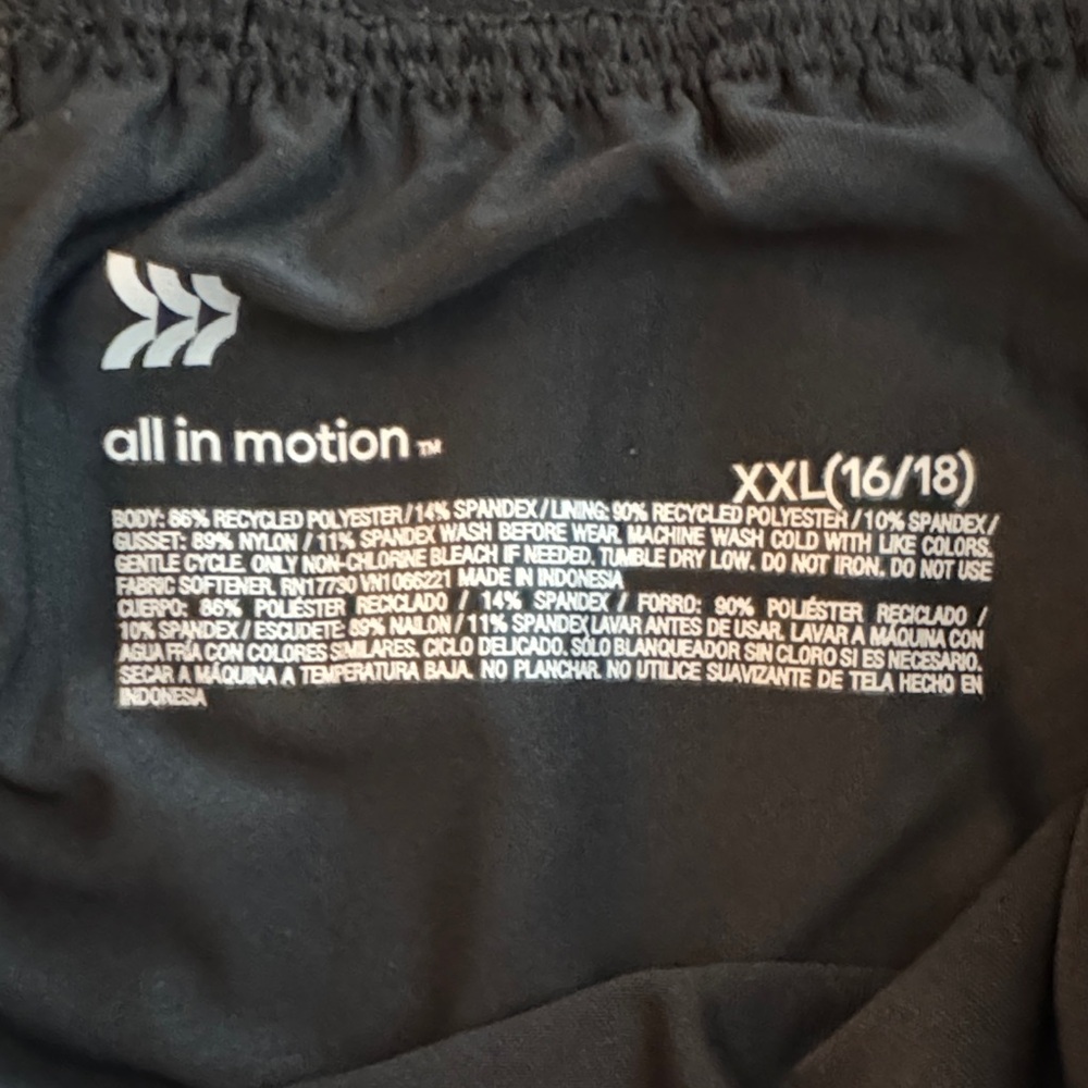 All in Motion Dark Pleated Mini Skort - Picture 4 of 8